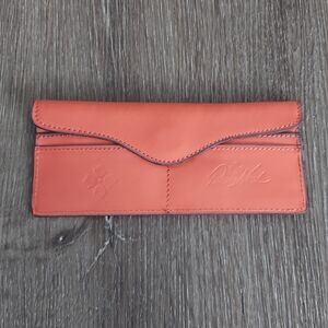 Patricia Nash Orange Leather Wallet